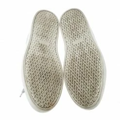 Hermes Metallic Silver Leather Quicker Sneakers Size 40 For Women 15 Hermes Metallic Silver Leather Quicker Sneakers Size 40 For Women -Deals Hermes Store luxury women hermes used shoes p158000 0006