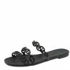 Hermes Black Rubber Nude Slip On Slides Size 37 For Women -Deals Hermes Store luxury women hermes used shoes p217454 003