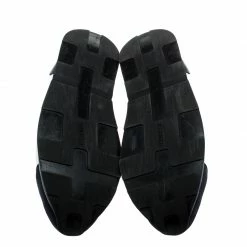 Hermes Navy Blue/White Fabric And Leather Player Sneakers Size 38 For Women -Deals Hermes Store luxury women hermes used shoes p223186 002