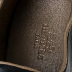 Hermes Black Leather And Suede Trail Sneakers Size 38.5 For Women -Deals Hermes Store luxury women hermes used shoes p237947 009