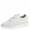 Hermes White Mesh Team Sneakers Size 38 For Women -Deals Hermes Store luxury women hermes used shoes p242529 006