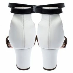 Hermes Tricolor Leather Manege Ankle Wrap Sandals Size 40.5 For Women -Deals Hermes Store luxury women hermes used shoes p251225 004