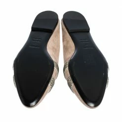 Hermes Beige Suede Roxane Flat Mules Size 40 For Women 15 Hermes Beige Suede Roxane Flat Mules Size 40 For Women -Deals Hermes Store luxury women hermes used shoes p286492 008