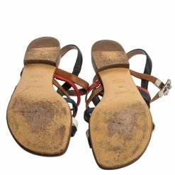 Hermes Multicolor Leather Marine Strappy Flat Sandals Size 39 For Women 15 Hermes Multicolor Leather Marine Strappy Flat Sandals Size 39 For Women -Deals Hermes Store luxury women hermes used shoes p330655 008