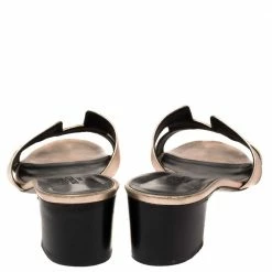 Hermes Metallic Rose Gold Leather Oasis Sandals Size 37.5 For Women 16 Hermes Metallic Rose Gold Leather Oasis Sandals Size 37.5 For Women -Deals Hermes Store luxury women hermes used shoes p380316 004