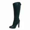 Hermes Green Leather Jumping Horse Boots Size 39 For Women