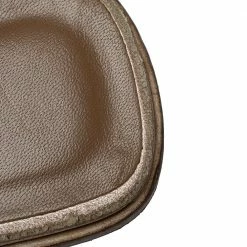 Hermes Metallic Gold Leather Oran Flat Sandals Size 40 For Women -Deals Hermes Store luxury women hermes used shoes p398673 008