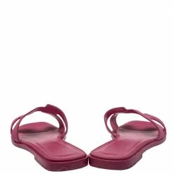 Hermes Pink Leather Oran Sandals Size 36 For Women 14 Hermes Pink Leather Oran Sandals Size 36 For Women -Deals Hermes Store luxury women hermes used shoes p401732 001