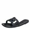 Hermes Black Rubber Aloha Flat Slides Size 39 For Women -Deals Hermes Store luxury women hermes used shoes p416454 004