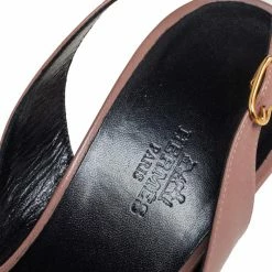 Hermes Beige Leather Legend Slingback Sandals Size 39 For Women -Deals Hermes Store luxury women hermes used shoes p437899 005