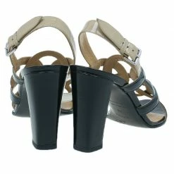 Hermes Tricolor Strappy Sandals Size 39 For Women -Deals Hermes Store luxury women hermes used shoes p44950 005