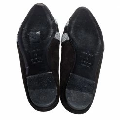 Hermes Hermès Black Suede Roxane Mule Sandals Size 38 For Women -Deals Hermes Store luxury women hermes used shoes p473763 006