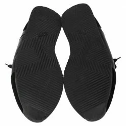 Hermes Black Leather Quick Low Top Sneakers Size 38.5 For Women -Deals Hermes Store luxury women hermes used shoes p478027 002