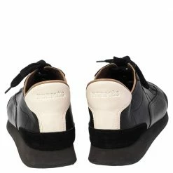Hermes Black Leather Quick Low Top Sneakers Size 38.5 For Women -Deals Hermes Store luxury women hermes used shoes p478027 005