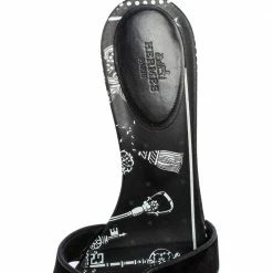 Hermes Black Velvet Oasis Slide Sandals Size 39 For Women -Deals Hermes Store luxury women hermes used shoes p484459 003