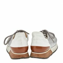 Hermes Hermès Multicolor Leather And Suede Miles Low Top Sneakers Size 37 For Women -Deals Hermes Store luxury women hermes used shoes p562382 003