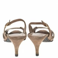 Hermes Rose Beige Suede Night Crystal Powder Slingback Sandals Size 38 For Women 14 Hermes Rose Beige Suede Night Crystal Powder Slingback Sandals Size 38 For Women -Deals Hermes Store luxury women hermes used shoes p585463 003