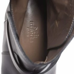 Hermes Black Leather Neo Ankle Boots Size 39 For Women -Deals Hermes Store luxury women hermes used shoes p591504 001