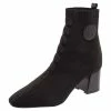 Hermes Black Knit Fabric Volver Boots Size 40.5 For Women -Deals Hermes Store luxury women hermes used shoes p601807 005