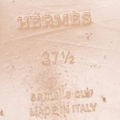 Hermes Multicolor Leather Chaine D'Ancre Flat Slides Size 37.5 For Women -Deals Hermes Store luxury women hermes used shoes p606936 009