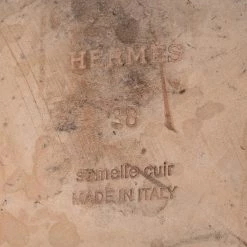 Hermes Burgundy Leather Oran Sandals Size 38 For Women -Deals Hermes Store luxury women hermes used shoes p612842 006