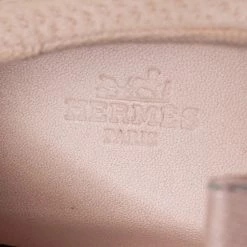 Hermes Light Pink Mesh Team Slip-On Sneakers Size 39 For Women -Deals Hermes Store luxury women hermes used shoes p617737 005