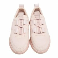 Hermes Light Pink Mesh Team Slip-On Sneakers Size 39 For Women -Deals Hermes Store luxury women hermes used shoes p617737 007
