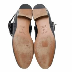 Hermes Hermès Black Leather Neo Ankle Length Boots Size 40 For Women -Deals Hermes Store luxury women hermes used shoes p617762 008
