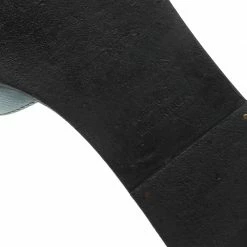 Hermes Sky Blue Epsom Calfskin Oran Sandals Size 36.5 For Women -Deals Hermes Store luxury women hermes used shoes p61817 0011