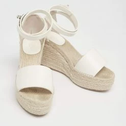 Hermes White Leather Espadrille Wedge Sandals Size Size 36 For Women 13 Hermes White Leather Espadrille Wedge Sandals Size Size 36 For Women -Deals Hermes Store luxury women hermes used shoes p626366 004