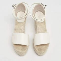 Hermes White Leather Espadrille Wedge Sandals Size Size 36 For Women 12 Hermes White Leather Espadrille Wedge Sandals Size Size 36 For Women -Deals Hermes Store luxury women hermes used shoes p626366 005
