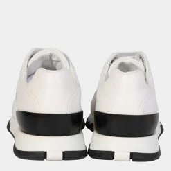 Hermes White Leather Trail Sneakers EU 39.5 For Women -Deals Hermes Store luxury women hermes used shoes p636121 004