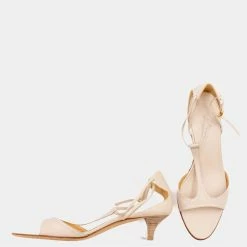 Hermes Hermès Beige Leather Sandals Size EU 38 For Women -Deals Hermes Store luxury women hermes used shoes p640843 005