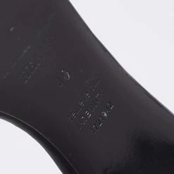 Hermes Black Leather Studded Oasis Block Heel Sandals Size 40 For Women -Deals Hermes Store luxury women hermes used shoes p648495 004