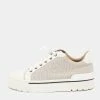 Hermes Cream Leather And Canvas Voltage Sneakers Size 39 For Women -Deals Hermes Store luxury women hermes used shoes p658982 003