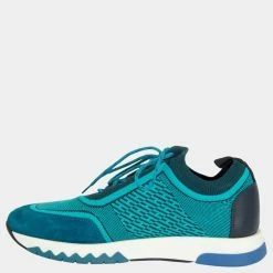 Hermes Sneaker Addict Sneakers Multicolor Vert 38.5 For Women