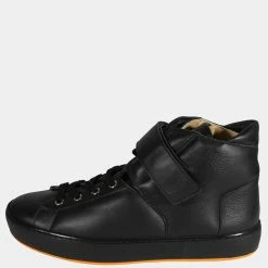 Hermes Black Jackson Veau Satin Sport Sneaker EU 39 For Women