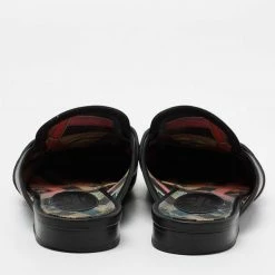 Hermes Black Leather Oz Mule Sandals Size 36.5 For Women -Deals Hermes Store luxury women hermes used shoes p668173 006