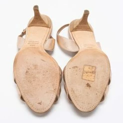 Hermes Metallic Bronze Leather Night Ankle Strap Sandals Size 38.5 For Women 16 Hermes Metallic Bronze Leather Night Ankle Strap Sandals Size 38.5 For Women -Deals Hermes Store luxury women hermes used shoes p668299 002