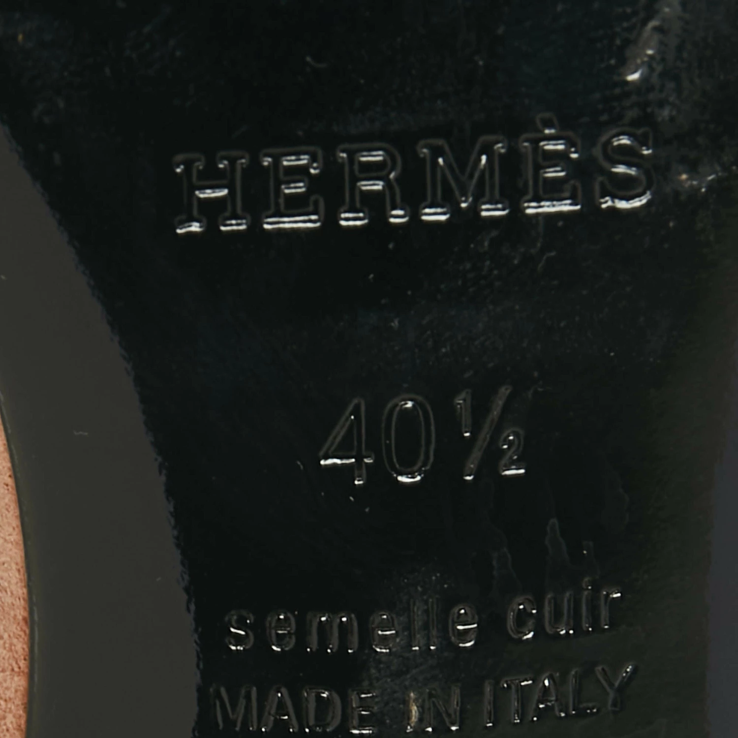 Hermes Beige Suede Embellished Oasis Sandals Size 40.5 For Women 12 Hermes Beige Suede Embellished Oasis Sandals Size 40.5 For Women - Image 10