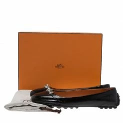 Hermes Black Patent Liberty Ballet Flats Size 38 For Women 17 Hermes Black Patent Liberty Ballet Flats Size 38 For Women -Deals Hermes Store luxury women hermes used shoes p67538 008
