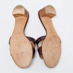 Hermes Burgundy Patent Leather Oasis Slide Sandals Size 38.5 For Women 16 Hermes Burgundy Patent Leather Oasis Slide Sandals Size 38.5 For Women -Deals Hermes Store luxury women hermes used shoes p676883 003