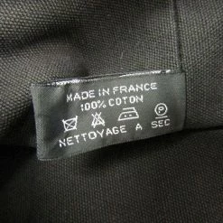 Hermes Black Canvas Matelot Marcel Backpack For Women -Deals Hermes Store luxury women hermes used travel p120417 004