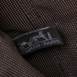 Hermes Dark Gray Canvas Herline Backpack PM Travel Backpack For Women -Deals Hermes Store luxury women hermes used travel p160496 005