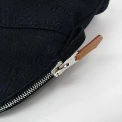 Hermes Navy Blue Cotton Medium Bolide Travel Case For Women -Deals Hermes Store luxury women hermes used travel p160937 0010