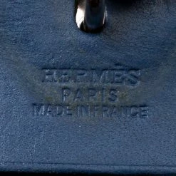 Hermes Denim Blue Fabric And Leather 2-in-1 Herbag Backpack For Women -Deals Hermes Store luxury women hermes used travel p174735 002