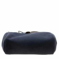 Hermes Denim Blue Fabric And Leather 2-in-1 Herbag Backpack For Women -Deals Hermes Store luxury women hermes used travel p174735 007