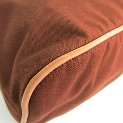 Hermes Brown Cotton Bolide Travel Case For Women -Deals Hermes Store luxury women hermes used travel p181016 005