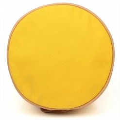 Hermes Yellow Canvas Sac Polochon Drawstring Backpack For Women -Deals Hermes Store luxury women hermes used travel p182147 001