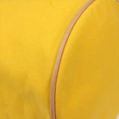 Hermes Yellow Canvas Sac Polochon Drawstring Backpack For Women -Deals Hermes Store luxury women hermes used travel p182147 003